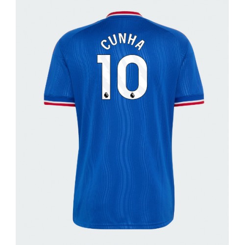 Manchester United Matheus Cunha #10 Vieraspaita 2026-27 Lyhythihainen
